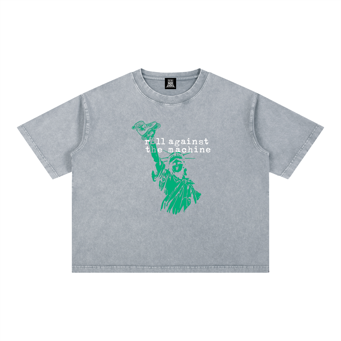 ROLL Wash Boxy Cotton T-Shirt