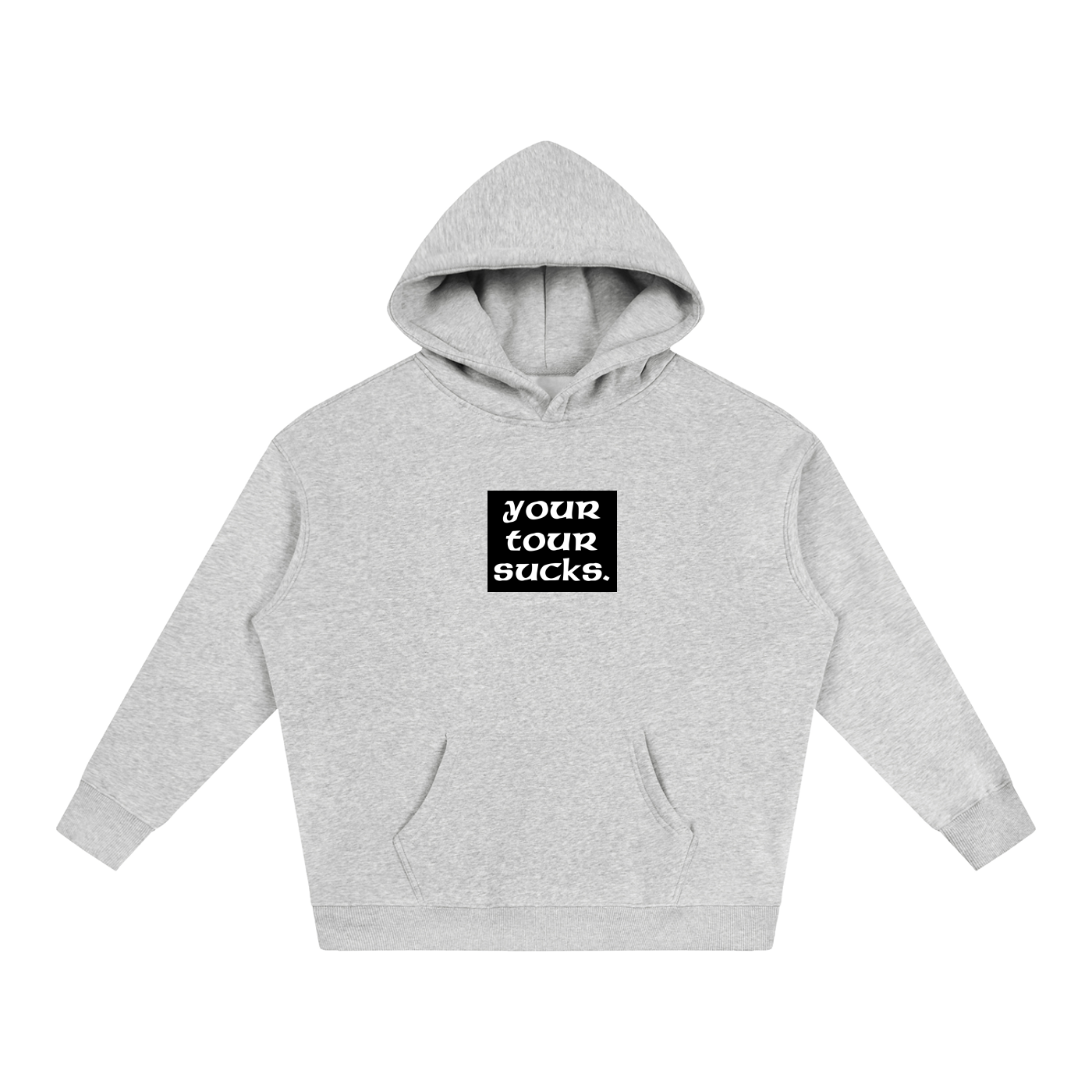 94-YTS Oversize Fleeced Hoodie