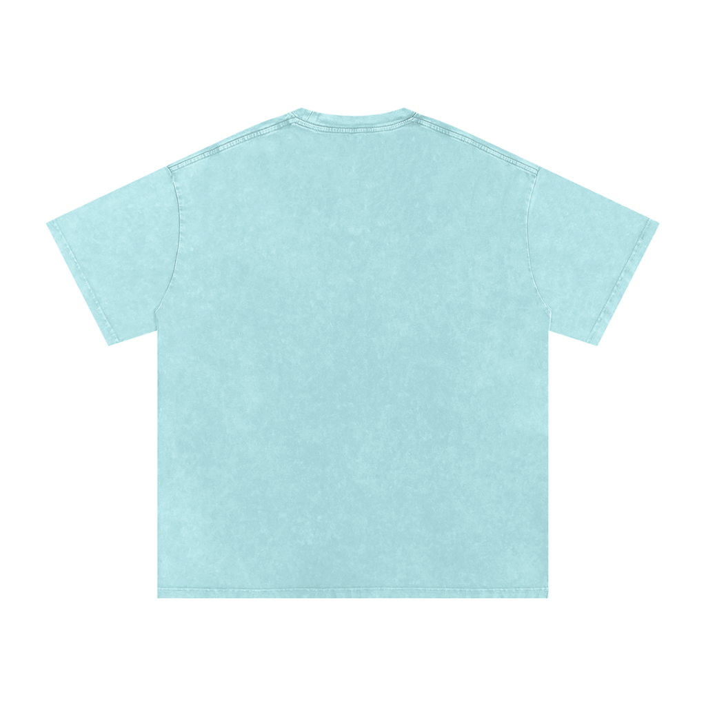 Handrail Snow Washed Oversized Cotton Tee