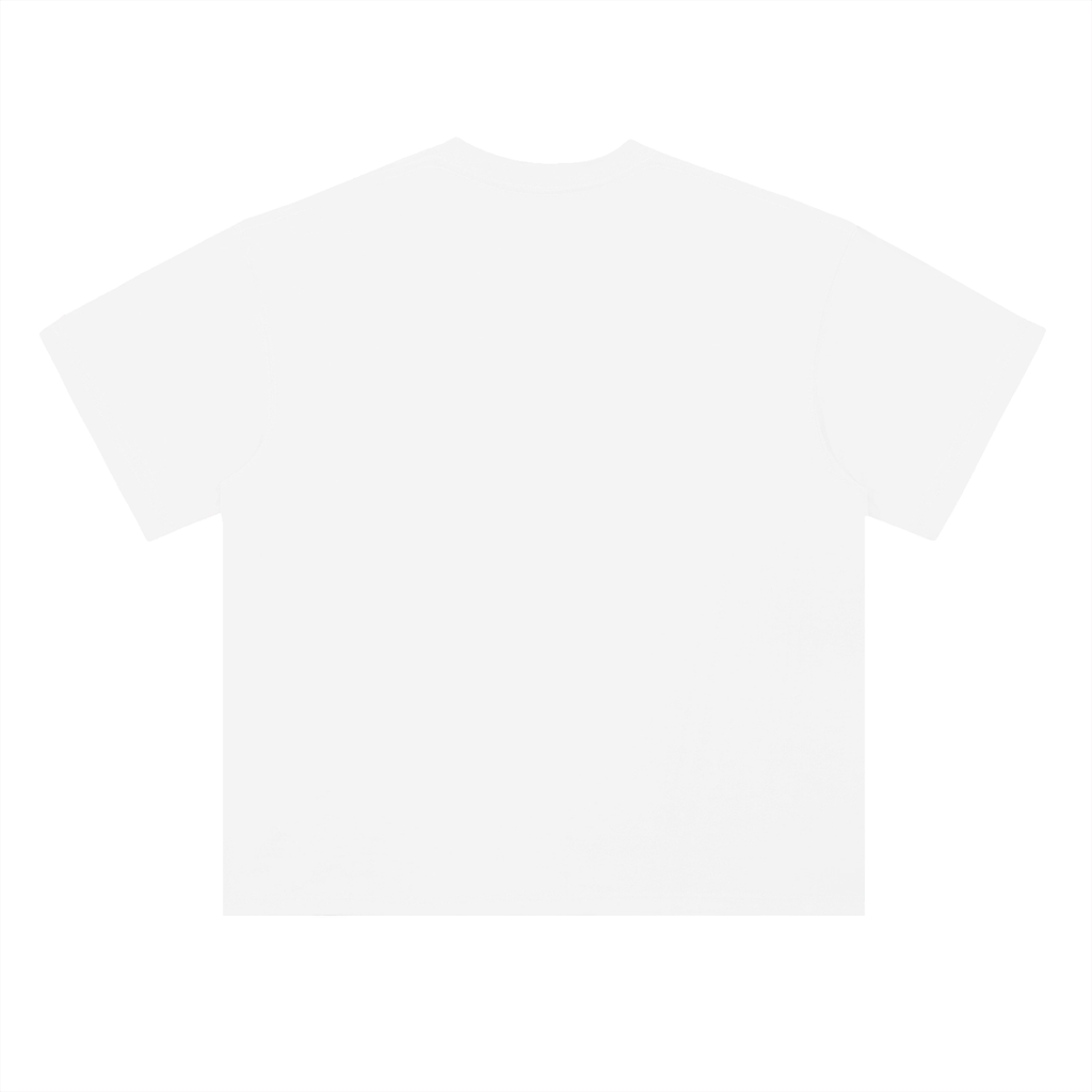 Circle Logo Drop Shoulder Cotton T-Shirt