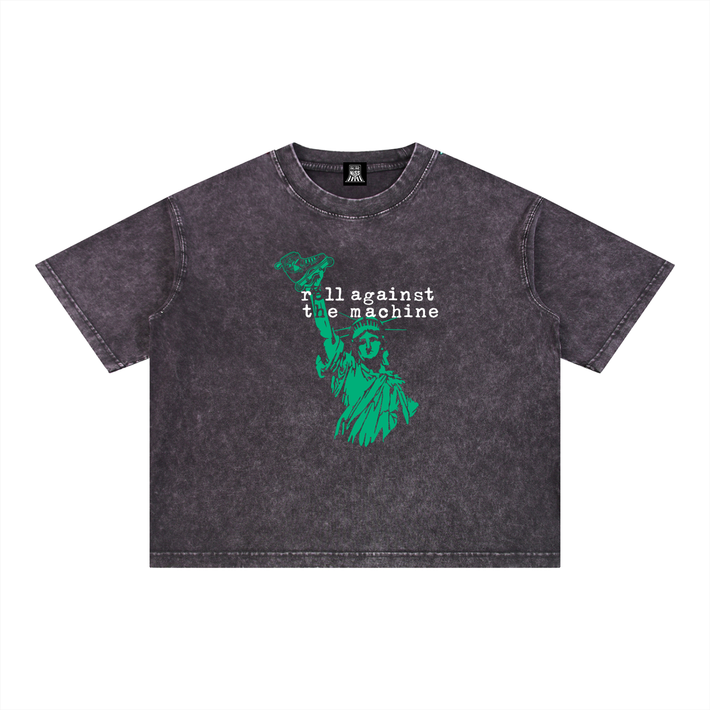 ROLL Wash Boxy Cotton T-Shirt