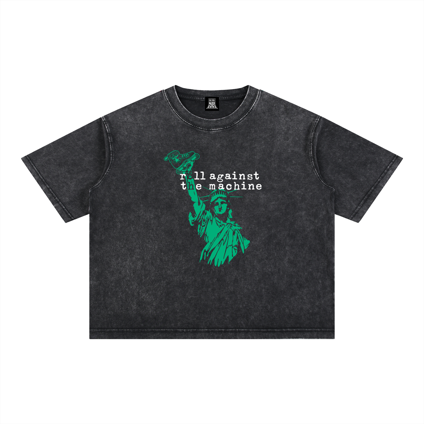 ROLL Wash Boxy Cotton T-Shirt