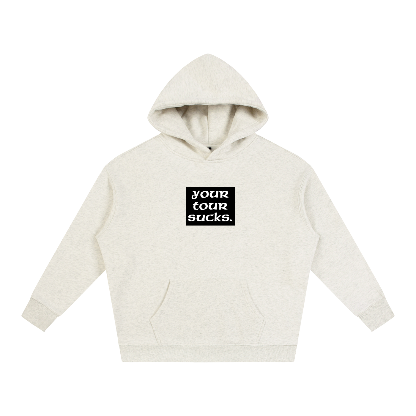 94-YTS Oversize Fleeced Hoodie