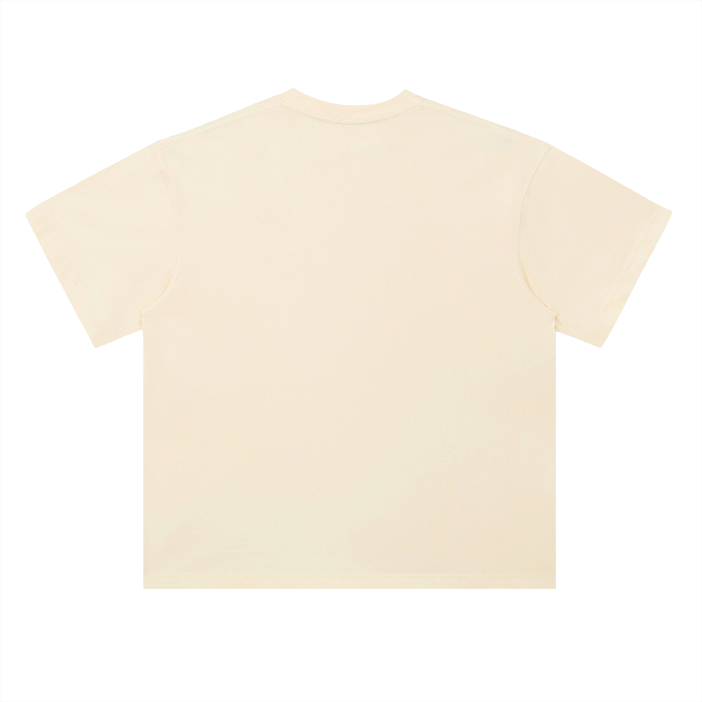 Circle Logo Drop Shoulder Cotton T-Shirt