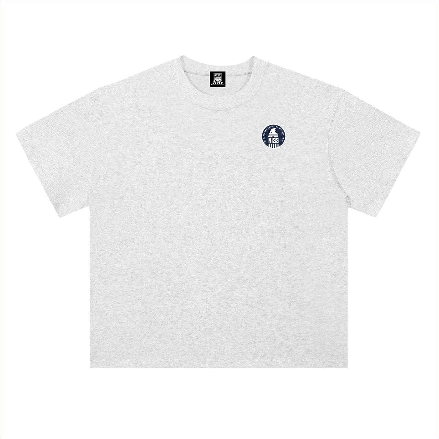 Circle Logo Drop Shoulder Cotton T-Shirt