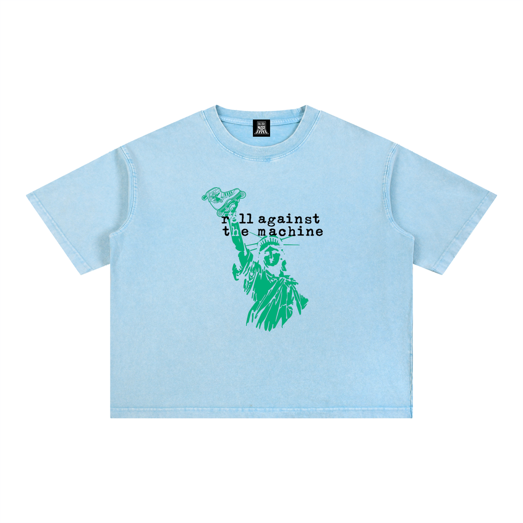 ROLL Wash Boxy Cotton T-Shirt