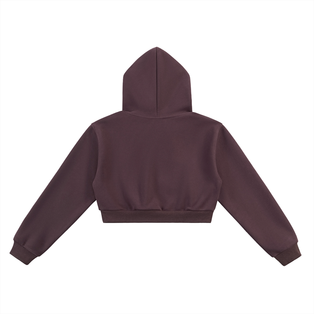 ROLL Essential Cropped Hoodie