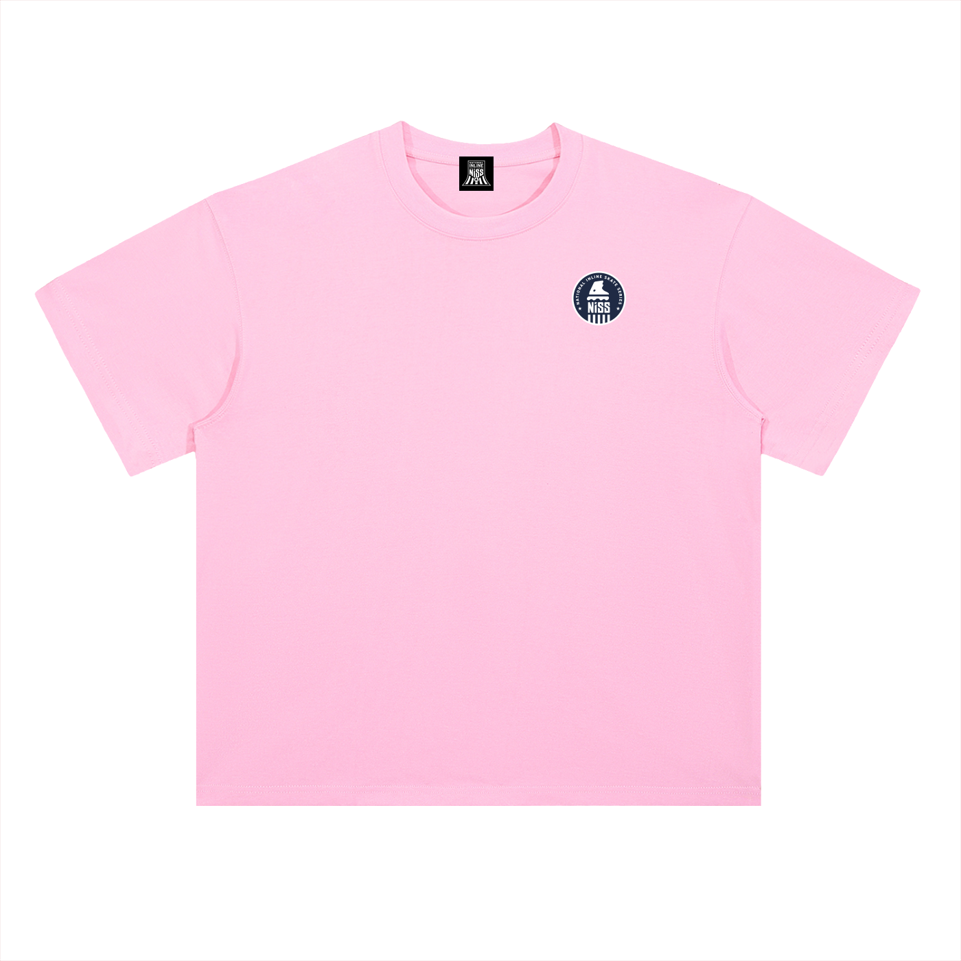 Circle Logo Drop Shoulder Cotton T-Shirt