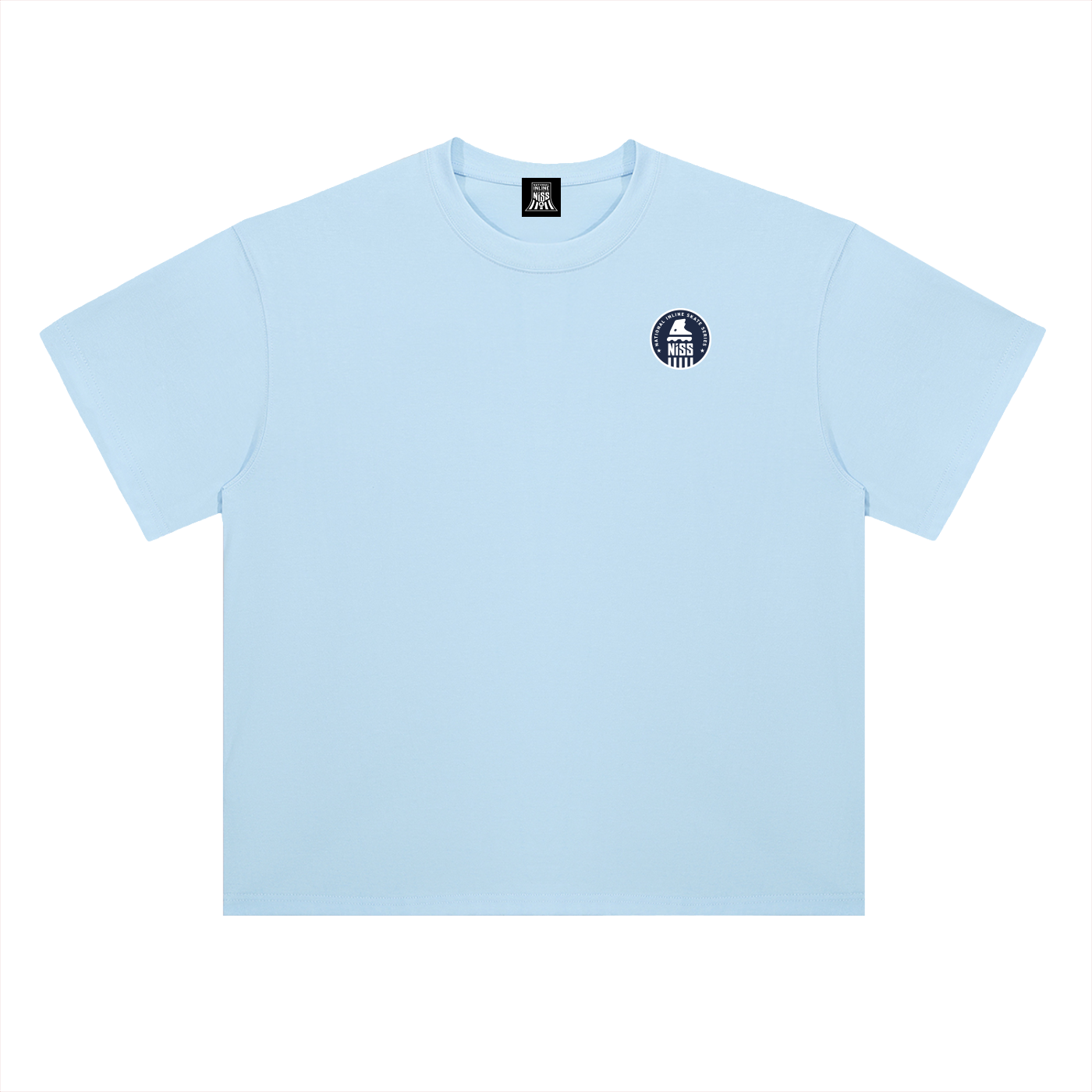 Circle Logo Drop Shoulder Cotton T-Shirt
