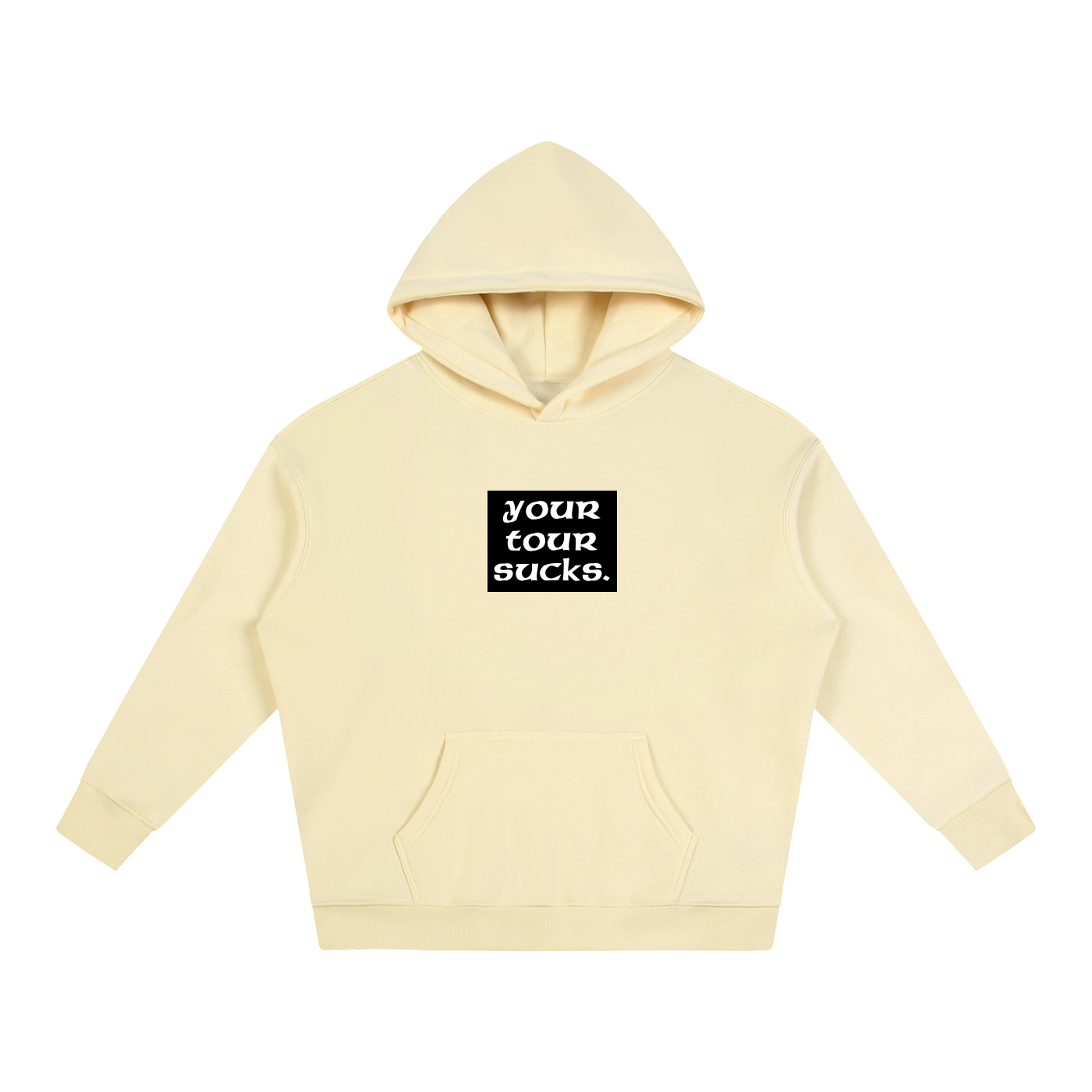 94-YTS Oversize Fleeced Hoodie