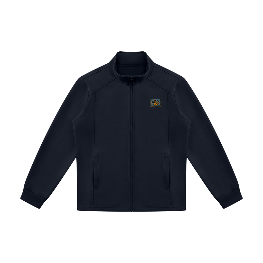 Unisex Stand Collar Track Jacket