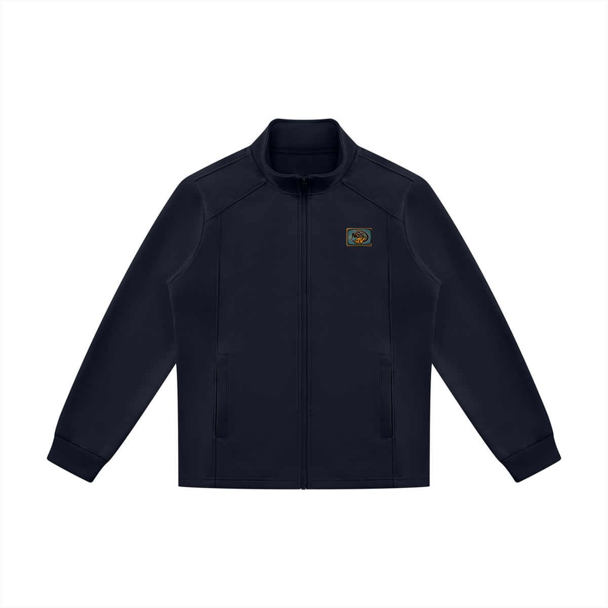 Unisex Stand Collar Track Jacket