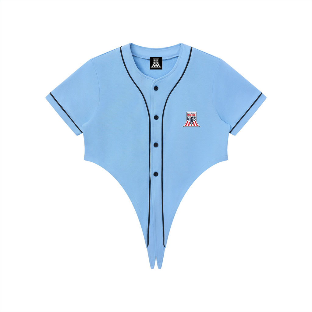 Logo Piping Baseball Jersey