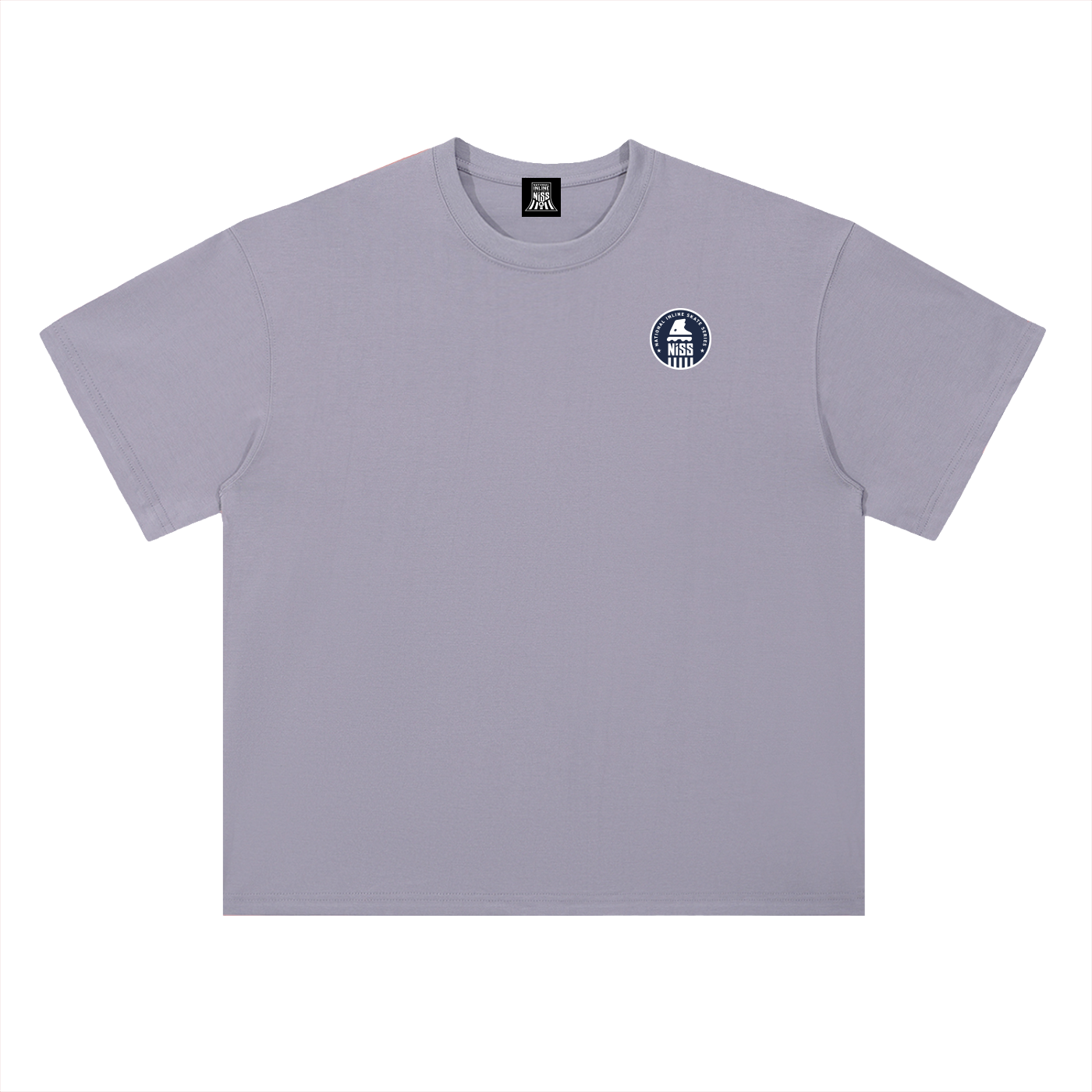 Circle Logo Drop Shoulder Cotton T-Shirt