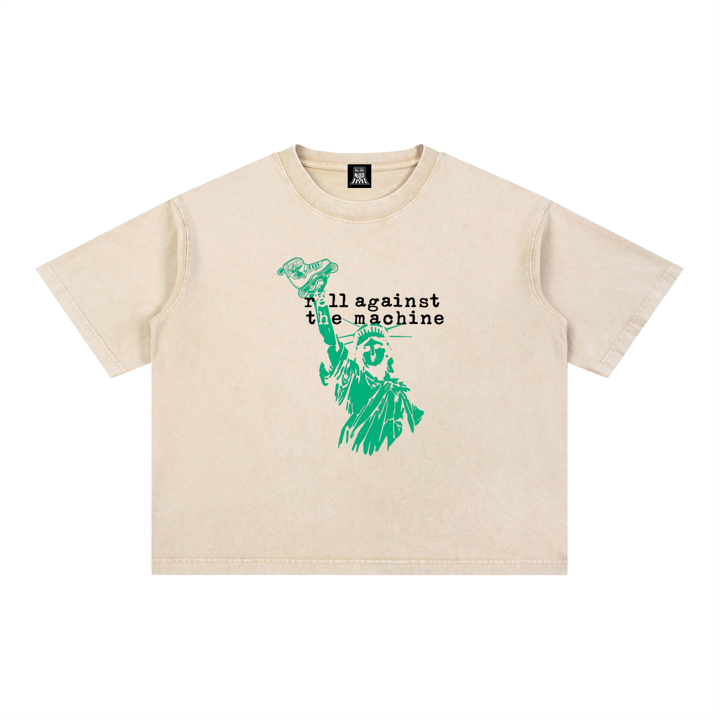 ROLL Wash Boxy Cotton T-Shirt