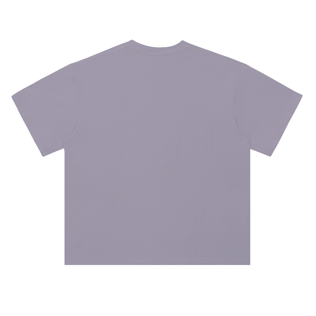 Circle Logo Drop Shoulder Cotton T-Shirt