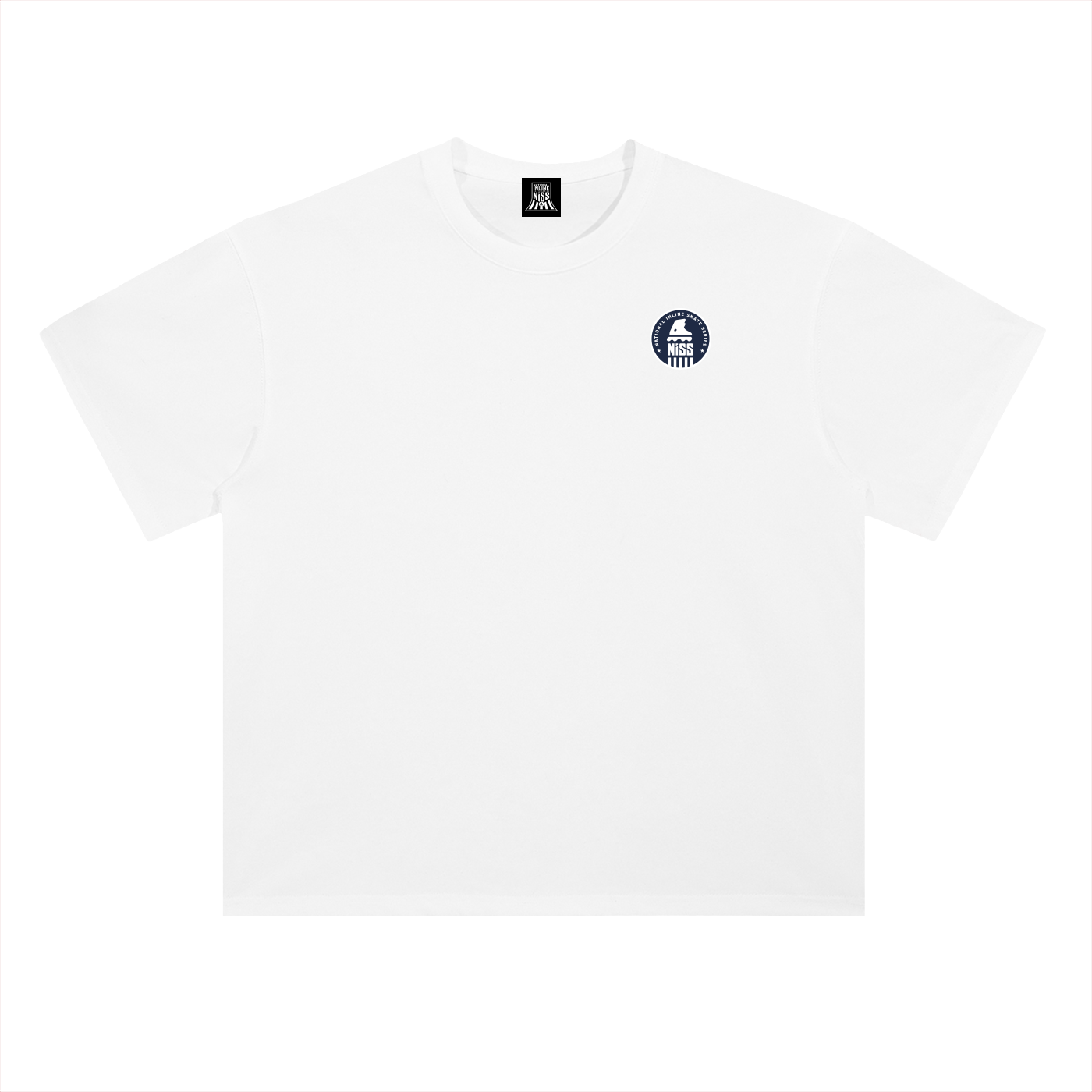 Circle Logo Drop Shoulder Cotton T-Shirt